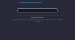 Desktop Screenshot of dianemeredithbelcher.com